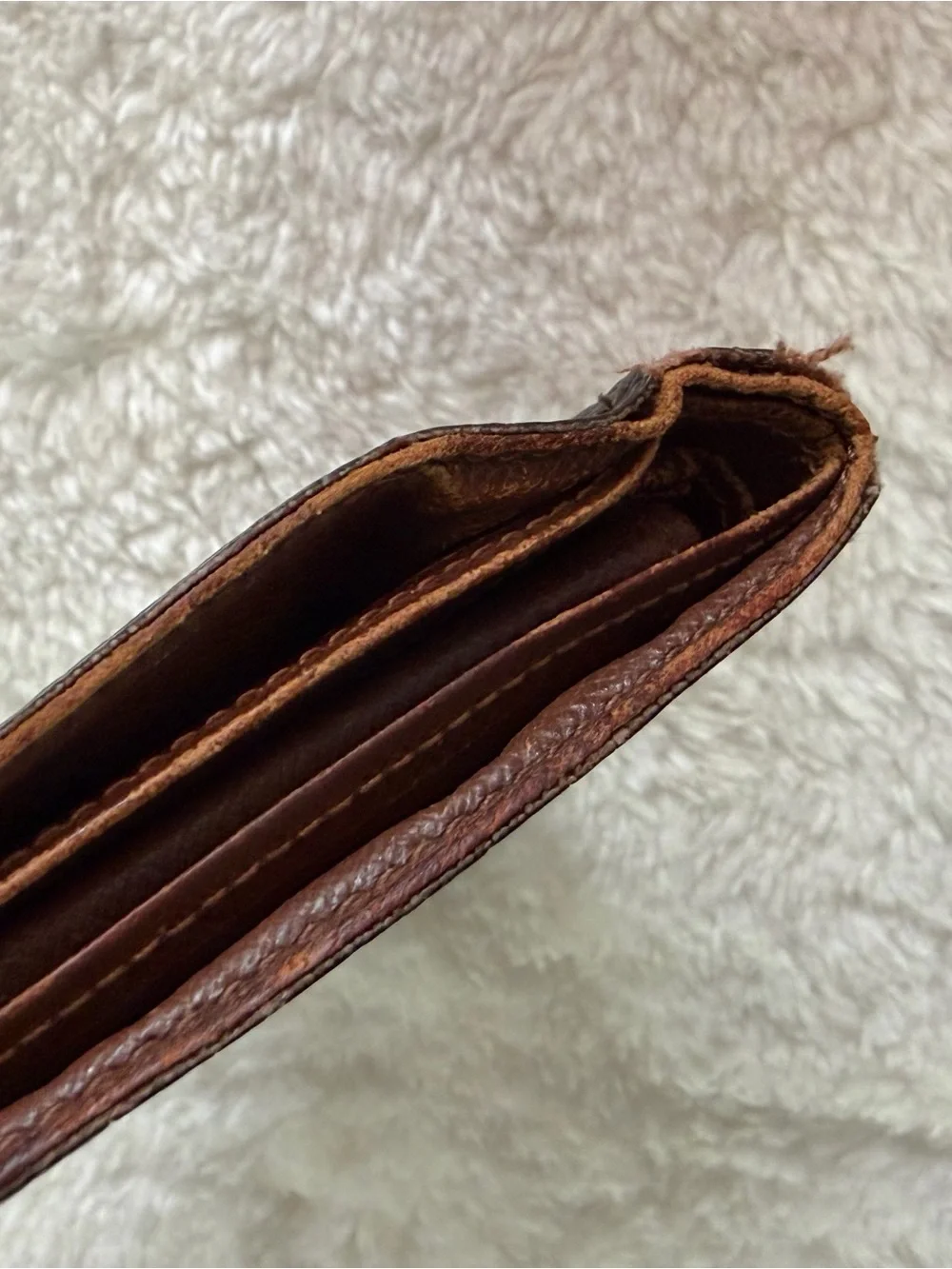 Louis Vuitton Men's Monogram Bi-Fold Wallet in Brown